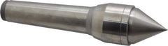 Value Collection - MT4 Taper Shank, 1.77" Head Diam Live Center - 1.48" Point Len, 1,102 Lb Max Workpc, 7.62" OAL, Standard Point - Exact Tool & Supply