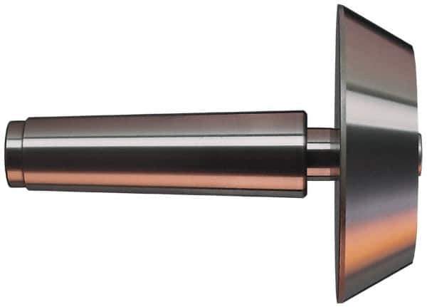 Concentric - 1.72 to 2.58" Point Diam, Hardened Tool Steel Lathe Bell Head Point - Compatible with Live Centers - Exact Tool & Supply