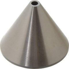 Concentric - 4MT Taper, 0.358 to 2.272" Point Diam, Steel Lathe Bell Head Point - Live Center Compatible - Exact Tool & Supply