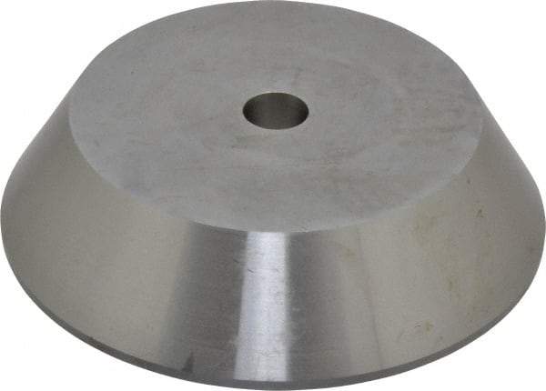 Concentric - 3.14 to 4.22" Point Diam, Hardened Tool Steel Lathe Bell Head Point - Compatible with Live Centers - Exact Tool & Supply
