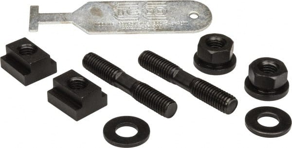 TE-CO - 9 Piece 1/2-13 Vise Mounting Kit - Exact Tool & Supply