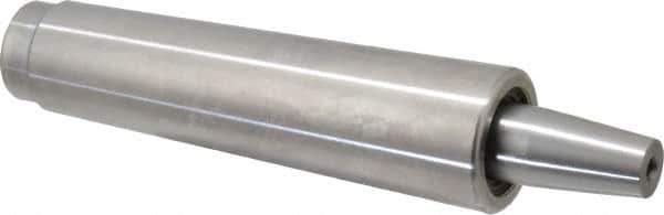 Concentric - 4MT Taper, Hardened Tool Steel Lathe Shank - Compatible with Live Centers - Exact Tool & Supply