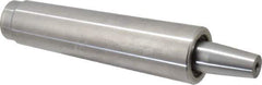 Concentric - 4MT Taper, Hardened Tool Steel Lathe Shank - Compatible with Live Centers - Exact Tool & Supply