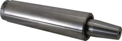 Concentric - 5MT Taper, Hardened Tool Steel Lathe Shank - Compatible with Live Centers - Exact Tool & Supply