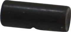 Holo-Krome - 4mm Diam x 10mm Pin Length Grade 8 Alloy Steel Standard Dowel Pin - Black Luster Finish, C 60 (Surface) & C 50-58 Hardness, 1 Beveled & 1 Rounded End - Exact Tool & Supply