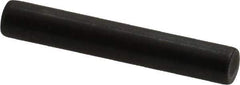 Holo-Krome - 4mm Diam x 25mm Pin Length Grade 8 Alloy Steel Standard Dowel Pin - Black Luster Finish, C 60 (Surface) & C 50-58 Hardness, 1 Beveled & 1 Rounded End - Exact Tool & Supply