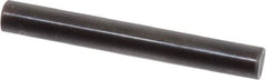 Holo-Krome - 5mm Diam x 40mm Pin Length Grade 8 Alloy Steel Standard Dowel Pin - Black Luster Finish, C 60 (Surface) & C 50-58 Hardness, 1 Beveled & 1 Rounded End - Exact Tool & Supply