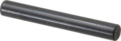 Holo-Krome - 8mm Diam x 60mm Pin Length Grade 8 Alloy Steel Standard Dowel Pin - Black Luster Finish, C 60 (Surface) & C 50-58 Hardness, 1 Beveled & 1 Rounded End - Exact Tool & Supply