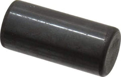 Holo-Krome - 16mm Diam x 35mm Pin Length Grade 8 Alloy Steel Standard Dowel Pin - Black Luster Finish, C 60 (Surface) & C 50-58 Hardness, 1 Beveled & 1 Rounded End - Exact Tool & Supply