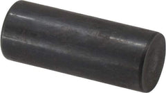 Holo-Krome - 20mm Diam x 50mm Pin Length Grade 8 Alloy Steel Standard Dowel Pin - Black Luster Finish, C 60 (Surface) & C 50-58 Hardness, 1 Beveled & 1 Rounded End - Exact Tool & Supply