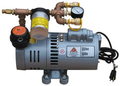 AIR Systems - Supplied Air (SAR) Compressors; Includes Filtration Panel & Hose: No ; Maximum Number of Connections: 2-Man ; Coupling Type: Hansen ; Maximum PSI: 10 ; Cubic Feet per Minute (CFM): 9.00 ; Horsepower (HP): 0.75 - Exact Tool & Supply