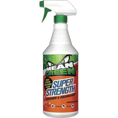 Mean Green - 32 oz Spray Bottle Cleaner/Degreaser - Liquid, Biodegradable, Low Odor - Exact Tool & Supply