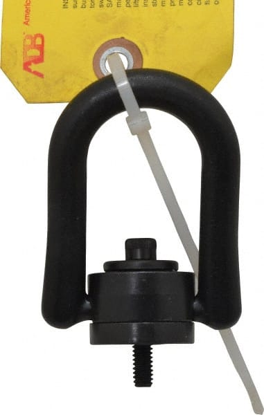 American Drill Bushing - 550 Lbs. Load Capacity, 2.29 Inch Wide x 3.23 Inch High x 1.57 Inch Opening, Extra Duty Center Pull Hoist Ring - Exact Tool & Supply
