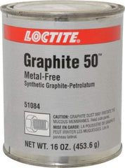 Loctite - 1 Lb Can General Purpose Anti-Seize Lubricant - Graphite, -29 to 482°C, Gray, Water Resistant - Exact Tool & Supply