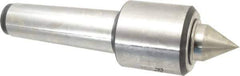 Royal Products - MT6 HD Taper Shank, 3.82" Head Diam 5,300 & 10,540 Lb Capacity Live Center - 3,000 Max RPM, 3.89" Head Length, 2" Point Diam, 2.31" Point Len, 5,240 Lb Max Workpc, 14" OAL, Standard Point - Exact Tool & Supply