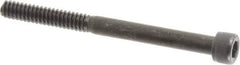 Value Collection - #10-24 UNC Hex Socket Drive, Socket Cap Screw - Alloy Steel, Black Oxide Finish, Partially Threaded, 2-1/4" Length Under Head - Exact Tool & Supply