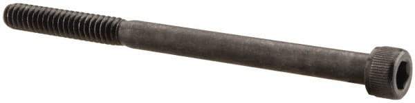 Value Collection - #10-24 UNC Hex Socket Drive, Socket Cap Screw - Alloy Steel, Black Oxide Finish, Partially Threaded, 2-3/4" Length Under Head - Exact Tool & Supply