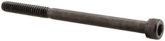 Value Collection - #10-24 UNC Hex Socket Drive, Socket Cap Screw - Alloy Steel, Black Oxide Finish, Partially Threaded, 2-3/4" Length Under Head - Exact Tool & Supply