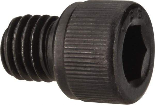 Value Collection - 1/4-28 UNF Hex Socket Drive, Socket Cap Screw - Alloy Steel, Black Oxide Finish, Fully Threaded, 1/4" Length Under Head - Exact Tool & Supply