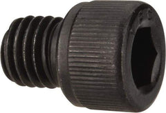 Value Collection - 1/4-28 UNF Hex Socket Drive, Socket Cap Screw - Alloy Steel, Black Oxide Finish, Fully Threaded, 1/4" Length Under Head - Exact Tool & Supply