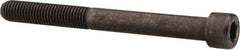 Value Collection - 1/4-28 UNF Hex Socket Drive, Socket Cap Screw - Alloy Steel, Black Oxide Finish, Partially Threaded, 2-1/2" Length Under Head - Exact Tool & Supply