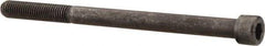 Value Collection - 1/4-28 UNF Hex Socket Drive, Socket Cap Screw - Alloy Steel, Black Oxide Finish, Partially Threaded, 3-1/2" Length Under Head - Exact Tool & Supply
