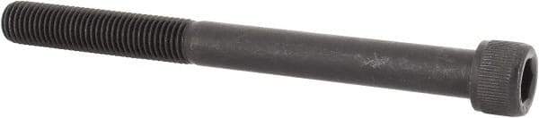 Value Collection - 5/16-24 UNF Hex Socket Drive, Socket Cap Screw - Alloy Steel, Black Oxide Finish, Partially Threaded, 3-1/2" Length Under Head - Exact Tool & Supply