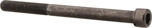 Value Collection - 5/16-24 UNF Hex Socket Drive, Socket Cap Screw - Alloy Steel, Black Oxide Finish, Partially Threaded, 4" Length Under Head - Exact Tool & Supply