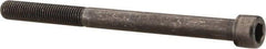 Value Collection - 5/16-24 UNF Hex Socket Drive, Socket Cap Screw - Alloy Steel, Black Oxide Finish, Partially Threaded, 4" Length Under Head - Exact Tool & Supply