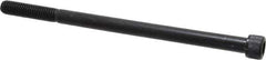 Value Collection - 3/8-16 UNC Hex Socket Drive, Socket Cap Screw - Alloy Steel, Black Oxide Finish, Partially Threaded, 6-1/2" Length Under Head - Exact Tool & Supply