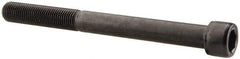 Value Collection - 3/8-24 UNF Hex Socket Drive, Socket Cap Screw - Alloy Steel, Black Oxide Finish, Partially Threaded, 4" Length Under Head - Exact Tool & Supply