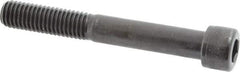 Value Collection - 1/2-13 UNC Hex Socket Drive, Socket Cap Screw - Alloy Steel, Black Oxide Finish, Partially Threaded, 3-3/4" Length Under Head - Exact Tool & Supply