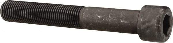 Value Collection - 1/2-20 UNF Hex Socket Drive, Socket Cap Screw - Alloy Steel, Black Oxide Finish, Partially Threaded, 3-1/2" Length Under Head - Exact Tool & Supply