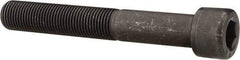 Value Collection - 1/2-20 UNF Hex Socket Drive, Socket Cap Screw - Alloy Steel, Black Oxide Finish, Partially Threaded, 3-1/2" Length Under Head - Exact Tool & Supply