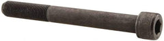 Value Collection - 1/2-20 UNF Hex Socket Drive, Socket Cap Screw - Alloy Steel, Black Oxide Finish, Partially Threaded, 4-1/2" Length Under Head - Exact Tool & Supply