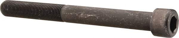 Value Collection - 1/2-20 UNF Hex Socket Drive, Socket Cap Screw - Alloy Steel, Black Oxide Finish, Partially Threaded, 5" Length Under Head - Exact Tool & Supply