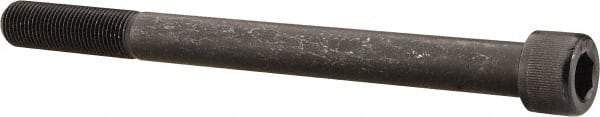 Value Collection - 1/2-20 UNF Hex Socket Drive, Socket Cap Screw - Alloy Steel, Black Oxide Finish, Partially Threaded, 6" Length Under Head - Exact Tool & Supply