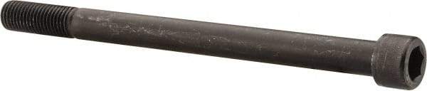 Value Collection - 5/8-11 UNC Hex Socket Drive, Socket Cap Screw - Alloy Steel, Black Oxide Finish, Partially Threaded, 11" Length Under Head - Exact Tool & Supply