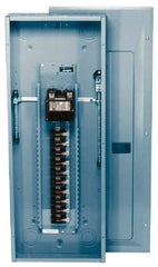 Eaton Cutler-Hammer - 6 Circuits, 208/120 VAC, 125 Amp Main, 14-1/0 AWG, Flush, Indoor Main Lug Load Center - 3 Phase, 1 NEMA Rating, 11 Inch Wide x 3.69 Inch Deep x 13 Inch High - Exact Tool & Supply