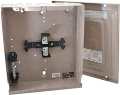 Eaton Cutler-Hammer - 4 Circuits, 120/240 VAC, 125 Amp Main, 14-1/0 AWG, Surface, Indoor Main Lug Load Center - 1 Phase, 1 NEMA Rating, 11 Inch Wide x 3.69 Inch Deep x 13 Inch High - Exact Tool & Supply