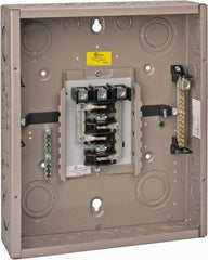 Eaton Cutler-Hammer - 12 Circuits, 208/120 VAC, 125 Amp Main, 6-2/0 AWG, Indoor Main Lug Load Center - 3 Phase, 1 NEMA Rating, 14.31 Inch Wide x 3.88 Inch Deep x 16-3/4 Inch High - Exact Tool & Supply