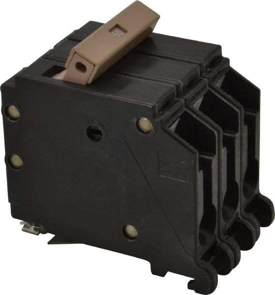 Eaton Cutler-Hammer - 50 Amp, 120/240 VAC, 3 Pole, Plug In Type CH Circuit Breaker - Thermal Magnetic Trip, 10 kA Breaking Capacity, 14-6 AWG - Exact Tool & Supply