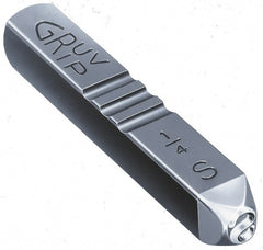 Made in USA - 1/32" Character Size, T Character, Heavy Duty Individual Steel Stamp - Exact Tool & Supply