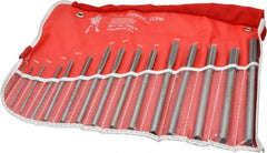 Made in USA - 1/16" to 1/2", Chucking Reamer Set - Exact Tool & Supply