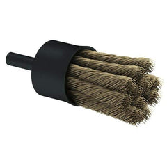 Osborn - 1" Brush Diam, Knotted, End Brush - 1/4" Diam Shank, 20,000 Max RPM - Exact Tool & Supply