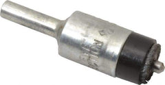 Osborn - 1/2" Brush Diam, End Brush - 1/4" Diam Shank, 5/32" Pilot Diam, 25,000 Max RPM - Exact Tool & Supply
