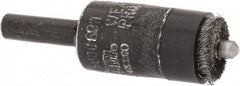 Osborn - 1/2" Brush Diam, End Brush - 1/4" Diam Shank, 5/32" Pilot Diam, 25,000 Max RPM - Exact Tool & Supply