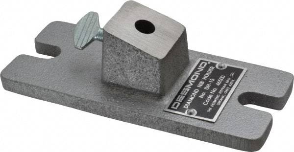 Desmond - 1/4 Carat Diamond Nib Dresser Holder - 6" Long x 2-1/2" Wide - Exact Tool & Supply