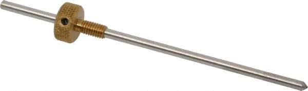 Gravotech - 1/8 Inch Shank Diameter, 0.02 Inch Tip Size, Non-Rotating Diamond Graver - Use on Brass and Aluminum - Exact Tool & Supply