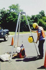 Gemtor - Confined Space Entry & Retrieval Systems Hoist Type: Tripod Hoist Base: Portable - Exact Tool & Supply